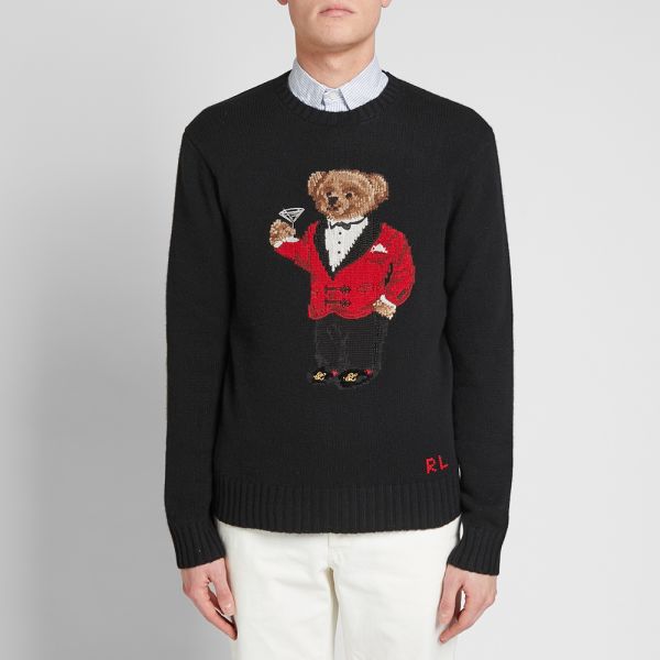 Lunar new year bear sweater clearance
