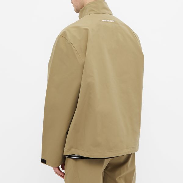 blazer with quarter zip