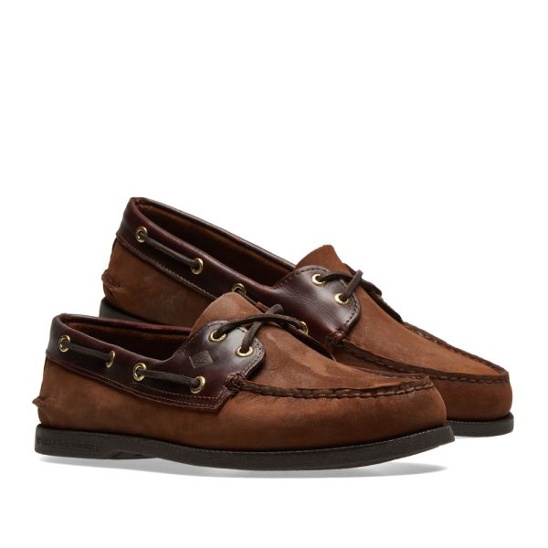 sperry buc brown