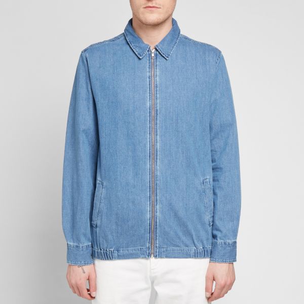 portuguese flannel denim shirt