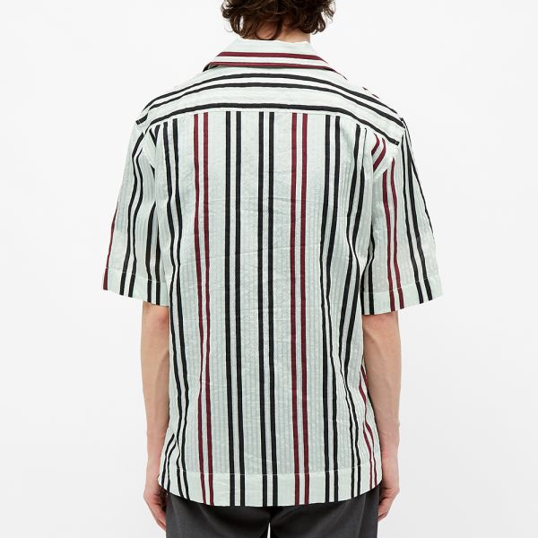 Acne Studios Simon Sheer Stripe Vacation Shirt