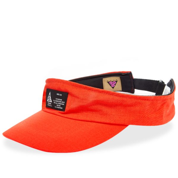 red nike visor