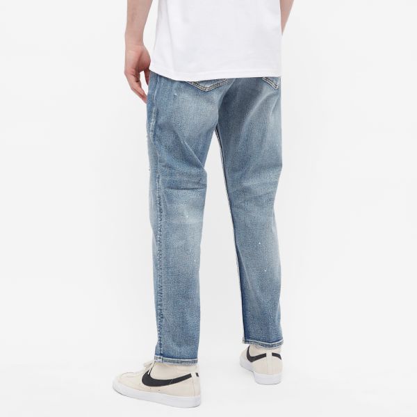 Denham crop blue no inseam Clearance