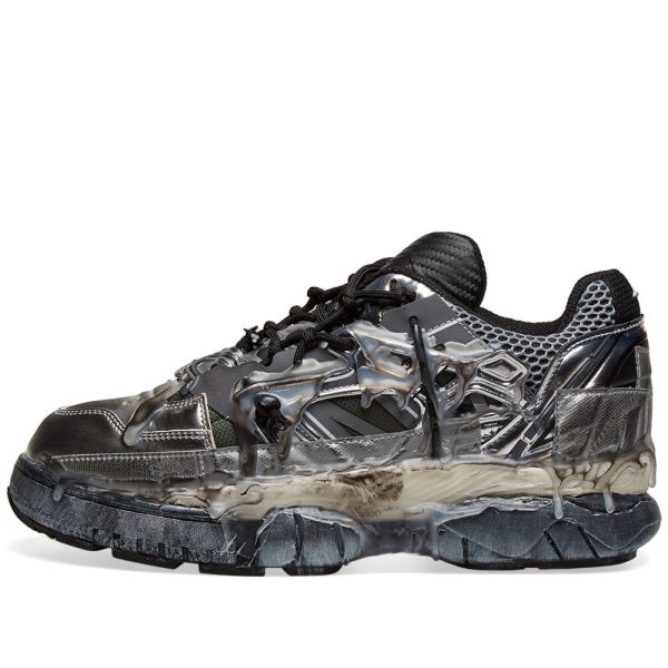 maison margiela shoes silver