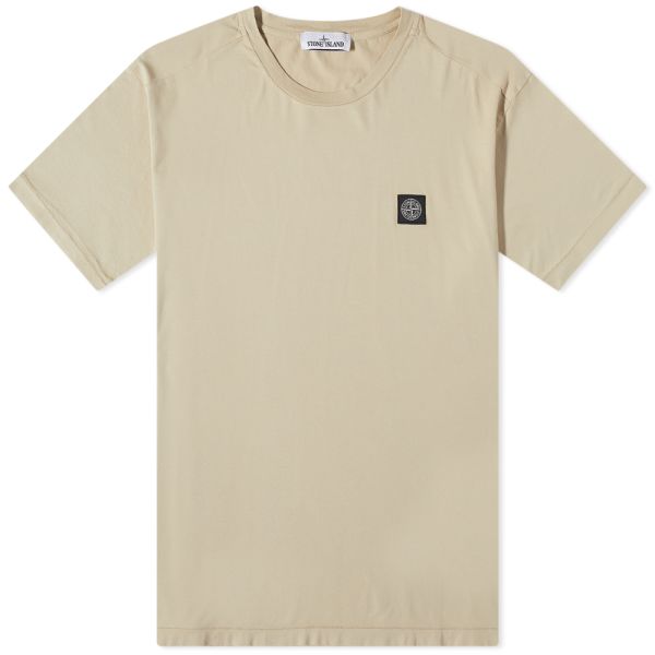 Stone island t shirt beige clearance