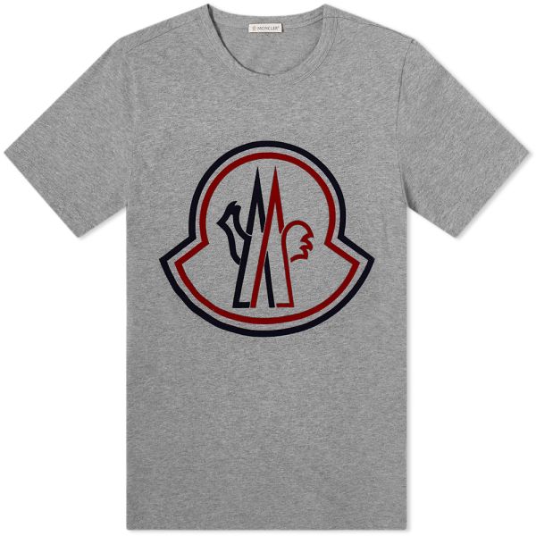 moncler logo tee