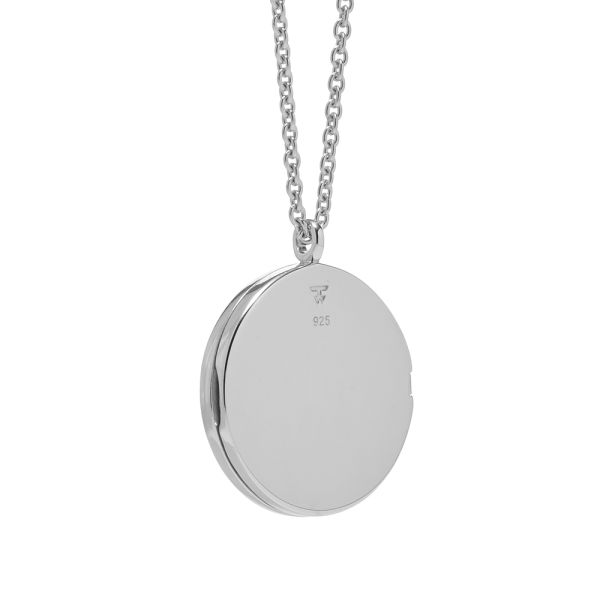 Tom Wood Medallion Necklace Silver END. (US)