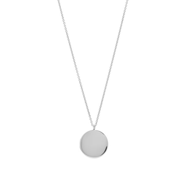 Tom Wood Medallion Necklace Silver END. (US)