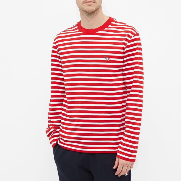 Maison Kitsuné Long Sleeve Tricolour 