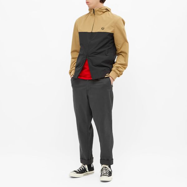 Fred Perry Colour Block Hooded Jacket 