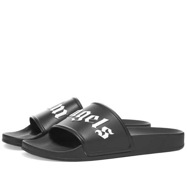 Palm Angels Pool Slide Black & White END. (Global)