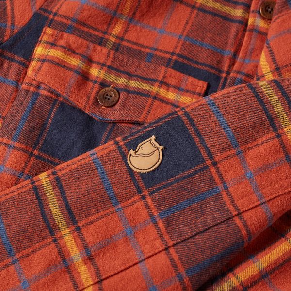Camicia Fjällräven Övik Lite Uomo Manica Corta – Dark Navy – Nuova Con Etichette