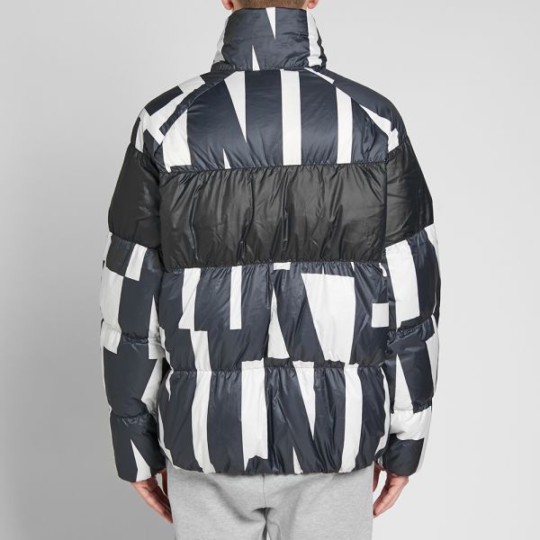 nike printed down jacket