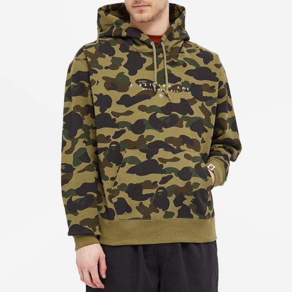 A Bathing Ape 1st Camo Pullover Hoody Green End