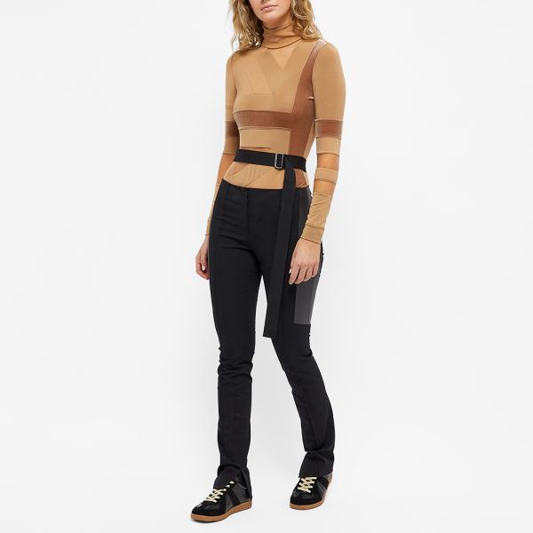 Burberry Union Jack High Neck Body Dark Biscuit End