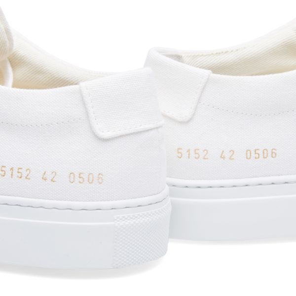 common projects canvas sneakers