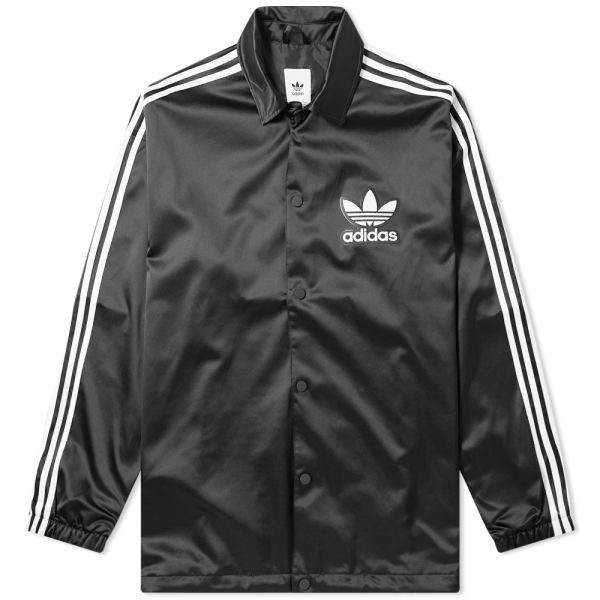 adidas coach jacket black