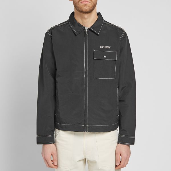 Stussy nylon zip jacket clearance