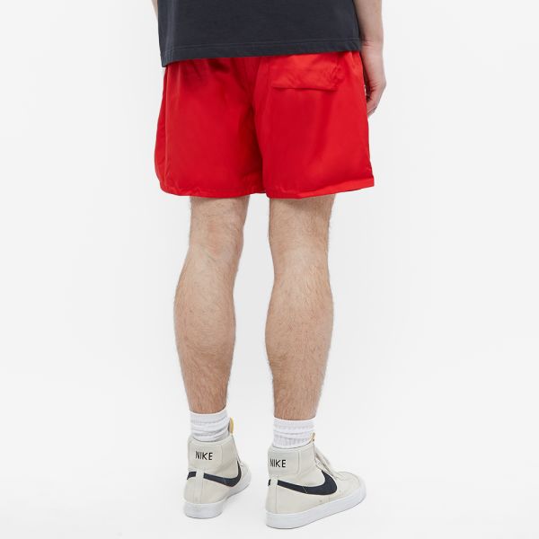 Nike retro woven short red clearance