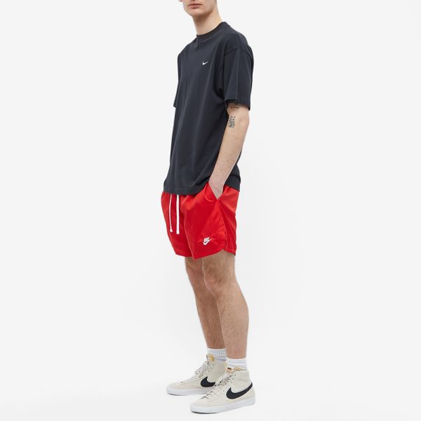 Nike retro woven short red clearance
