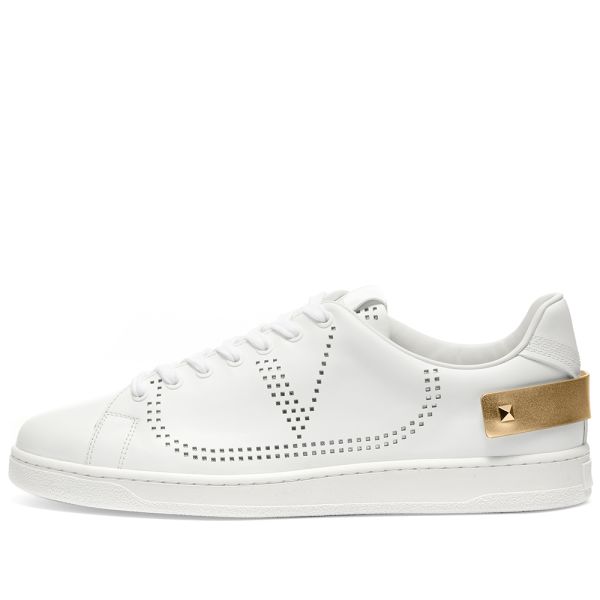 Valentino net go logo sneaker clearance