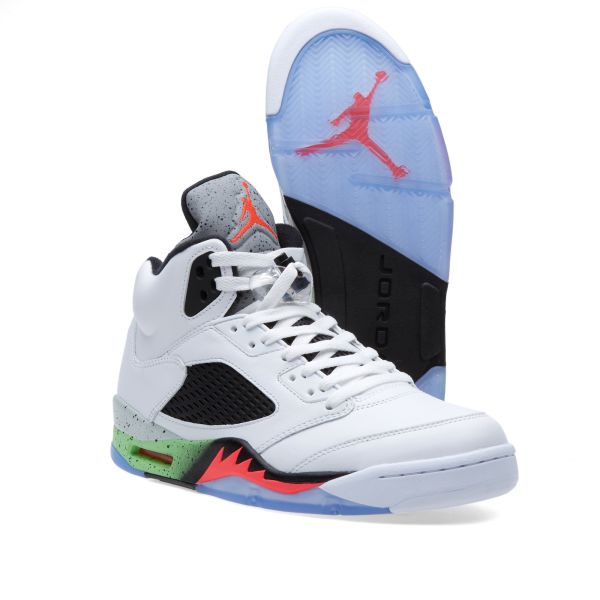 jordan 5 white infrared