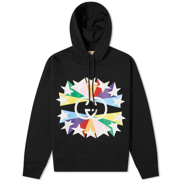 Gucci Star Interlock GG Hoody Black 