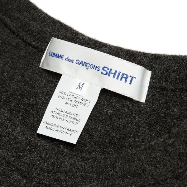 comme des garcons shirt sweater