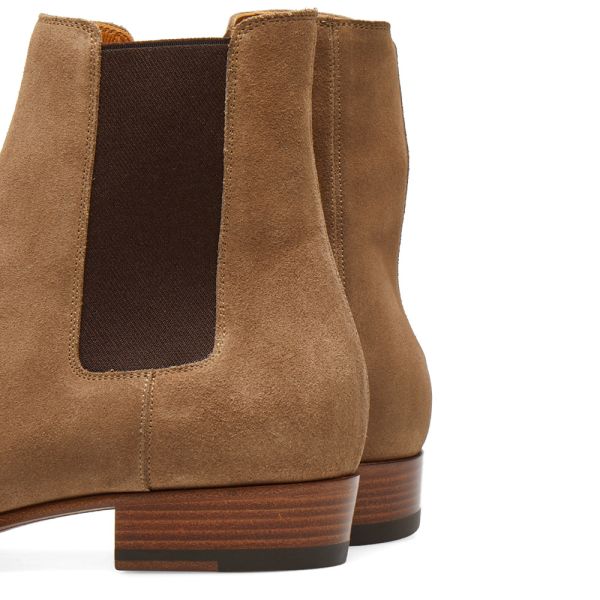 wyatt chelsea boot in suede