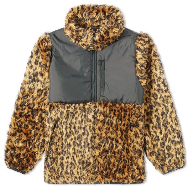 faux fur puffer jacket