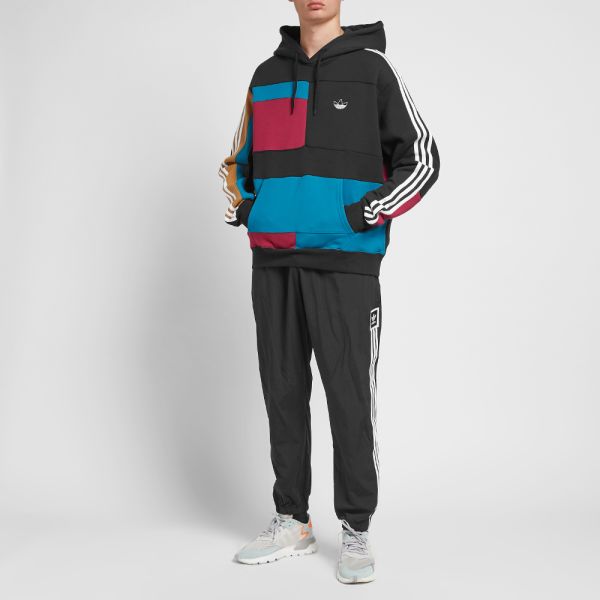 adidas panel hoodie