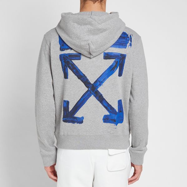 off white acrylic arrows hoodie