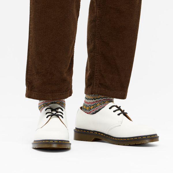 dr martens 1461 white smooth