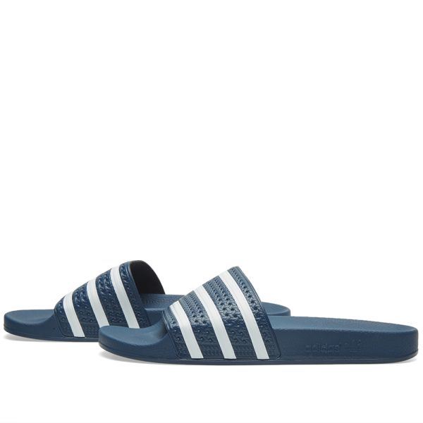 adidas adilette navy blue