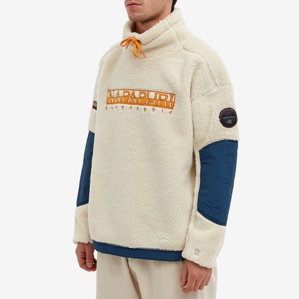 how do you clean a shearling coat