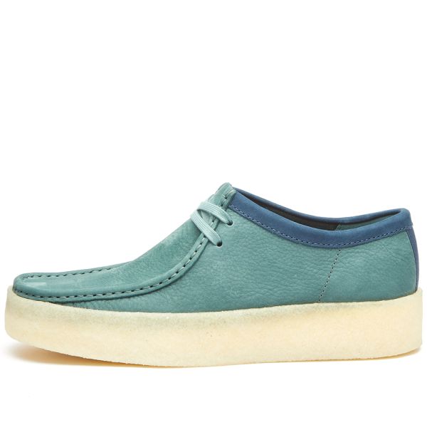 clarks wallabees teal