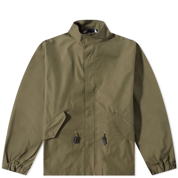 Uniform Bridge Fishtail Short Jacket Khaki END. (Global)