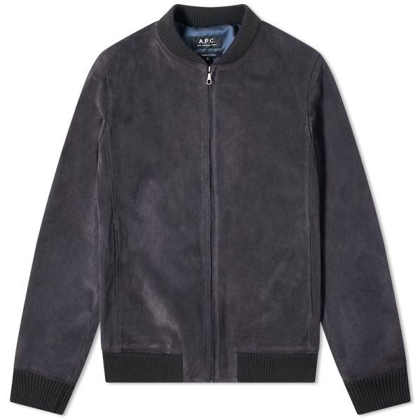 dark grey suede jacket