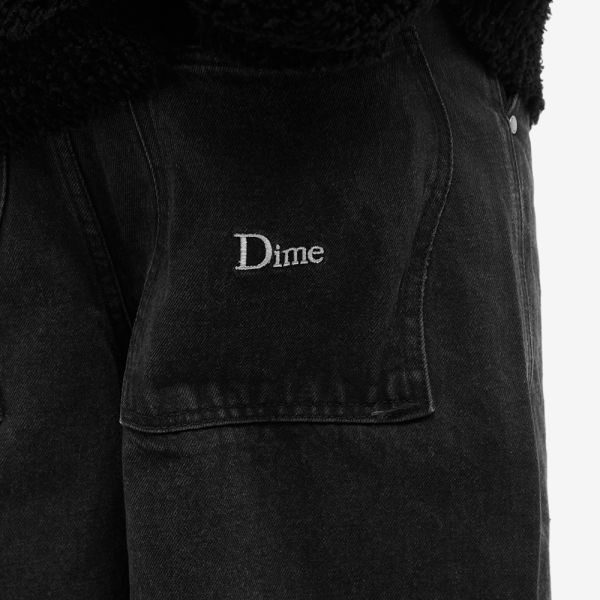 Dime Baggy Denim Pants Washed Black END AU dime-baggy-denim-pants-washed-black-end-au