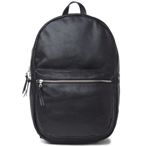 herschel leather backpack