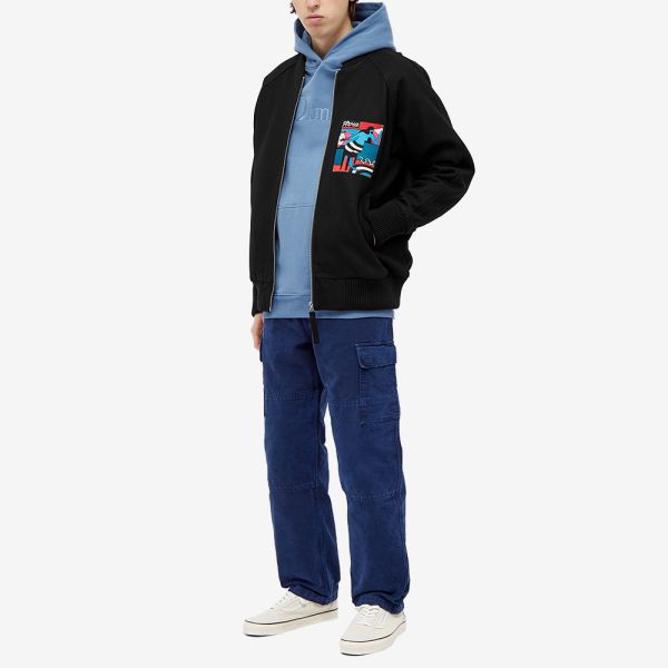 Parra bar messy wool jacket clearance