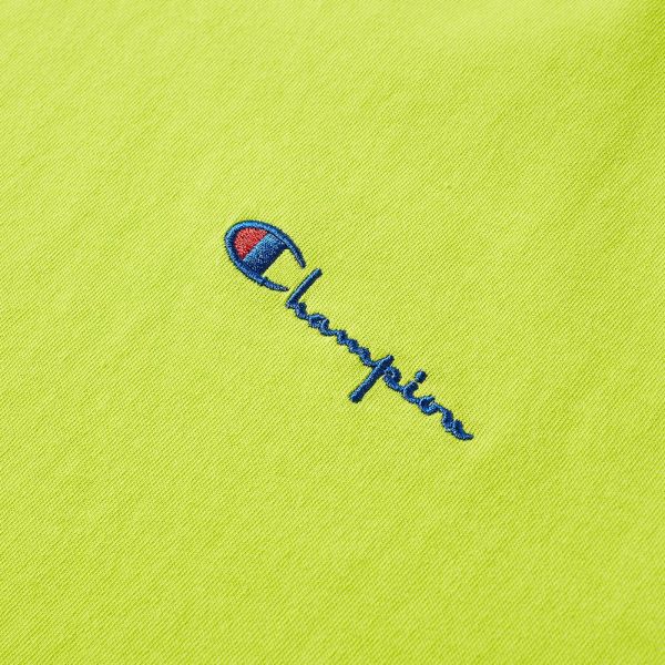 lime green champion slides