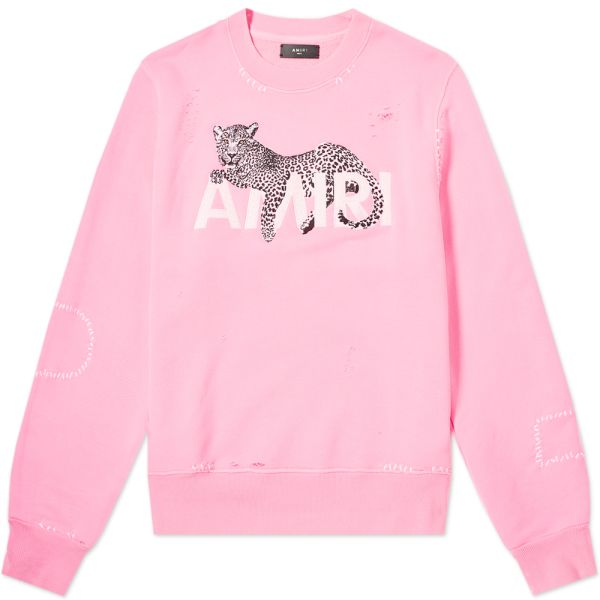 Amiri sweatshirt pink clearance
