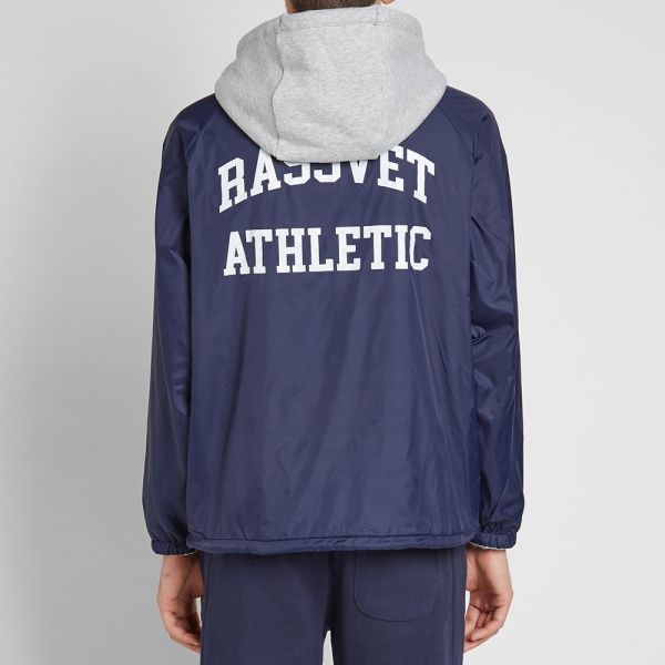 coach jacket over hoodie