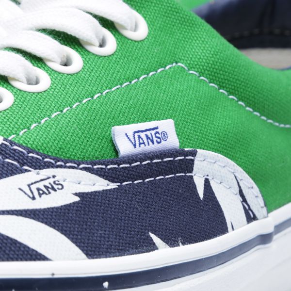 vans navy green