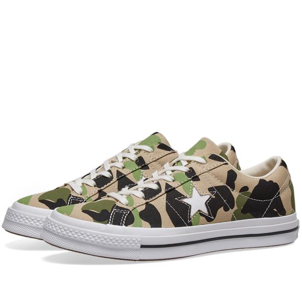 camo print converse