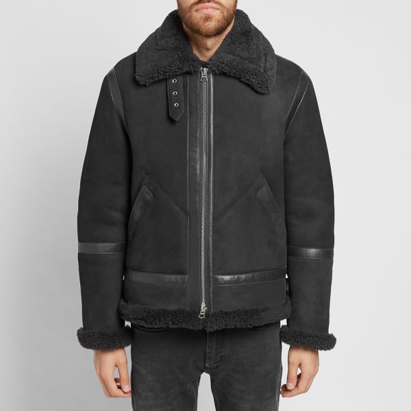 Acne studios ian shearling jacket Clearance