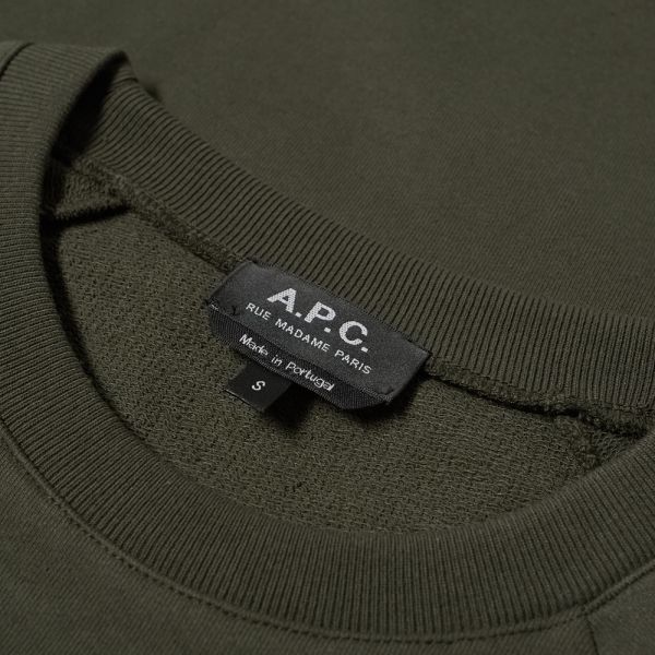 A.P.C. Phil Varsity Logo Sweat A.P.C. Phil Varsity Logo Sweat