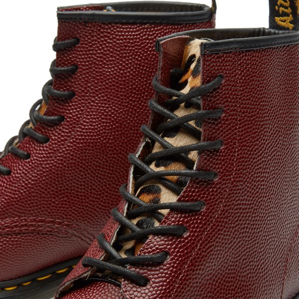 cheetah print doc martens