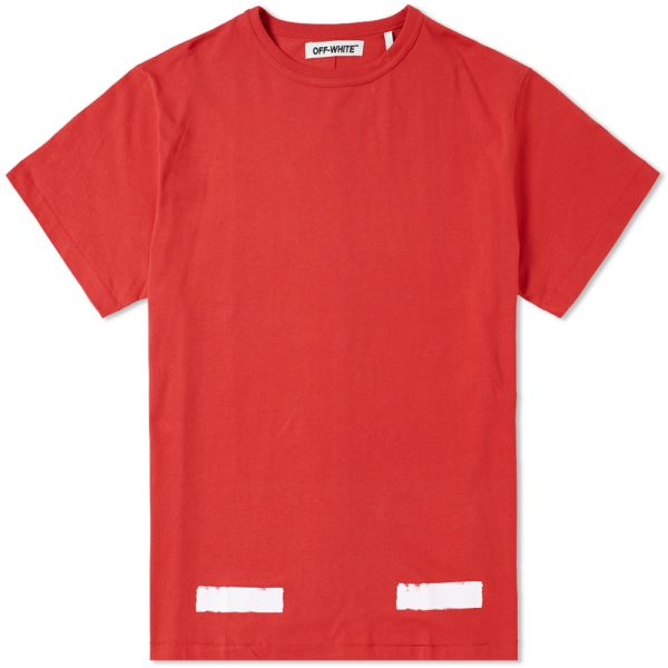 Off white brushed diagonals tee clearance